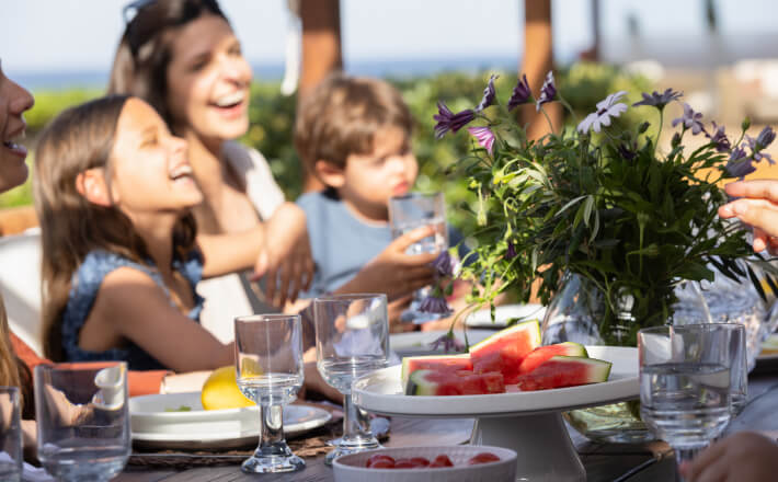 Gathering around the table